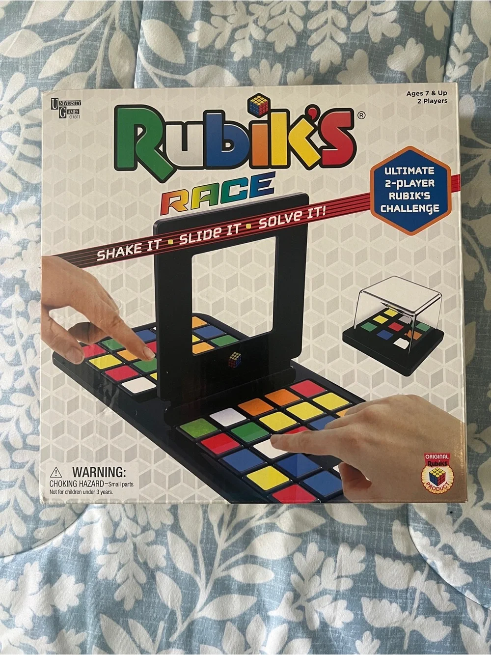 Rubik’s Race Fast-Paced 2-Player Game - Multi-Color